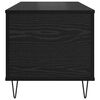 vidaXL Mesa de Caf&eacute; Roble negro 90 x 44.5 x 45 cm Madera contrachapada