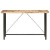 vidaXL Mesa de bar madera maciza de mango rugosa 180x70x107 cm