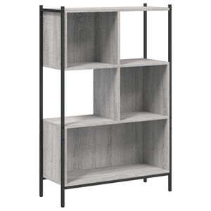 vidaXL Estanter&iacute;a madera de ingenier&iacute;a gris Sonoma 72x28x109 cm