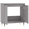 vidaXL Armario de baño madera de ingeniería gris Sonoma 58x33x60 cm