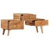 vidaXL Mueble para TV madera maciza de acacia 108x30x49 cm