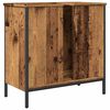 vidaXL Armario de lavabo ba&ntilde;o madera ingenier&iacute;a envejecida 60x30x60 cm