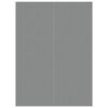 vidaXL Tapiz de suelo piscina geotextil poli&eacute;ster gris claro 300x220cm