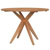vidaXL Juego de comedor de jard&iacute;n 6 piezas madera maciza de acacia