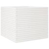 vidaXL Jardinera madera maciza de pino blanco 80x80x68,5 cm