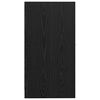 vidaXL Armario de Boticario Roble negro 30 x 41 x 77.5 cm