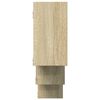 vidaXL Estanter&iacute;a de pared madera ingenier&iacute;a roble Sonoma 159x18x66cm