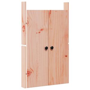 vidaXL Puerta de cocina MEPPEL Marr&oacute;n 50 x 9 x 82 cm