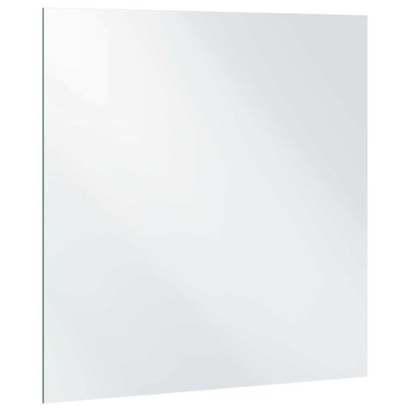 vidaXL Espejo de pared Cuadrado 60 x 60 cm vidrio templado