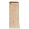 vidaXL Jardinera hierbas 6 niveles madera maciza pino 69x40x101,5 cm