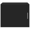 vidaXL Armario de pared madera de ingenier&iacute;a negro 50x42,5x40 cm