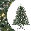 vidaXL &Aacute;rbol de Navidad artificial Verde 150 cm PVC, Pl&aacute;stico y Acero
