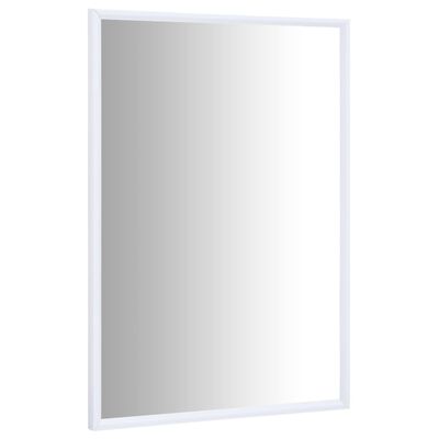 vidaXL Espejo blanco 60x40 cm