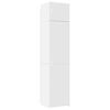 vidaXL Armario estrecho madera de ingenier&iacute;a blanco 50x42,5x225 cm