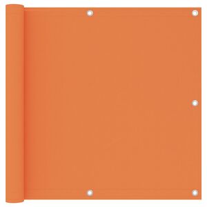 vidaXL Toldo para balc&oacute;n tela oxford naranja 90x300 cm