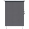 vidaXL Estor enrollable Gris antracita 200 x 250 cm Tela y Aluminio