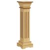 vidaXL Soporte plantas pilar cuadrado madera clara 17x17x66 cm MDF