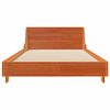 vidaXL Cama sin colch&oacute;n madera maciza de pino marr&oacute;n cera 100x200 cm