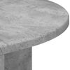 vidaXL Mesa Auxiliar Gris Concreto 39,7 x 39,7 x 60 cm