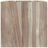 vidaXL Armario de ba&ntilde;o de pared madera maciza de teca 41x38x40 cm