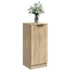 vidaXL Aparador de madera contrachapada roble Sonoma 30x30x70 cm