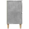 vidaXL Armario de lavabo madera contrachapada gris hormig&oacute;n 80x33x60cm