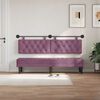 vidaXL Cabecera Colgante Morado 170 x 55 x 7 cm Terciopelo
