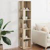 vidaXL Mueble de esquina madera ingenier&iacute;a roble Sonoma 33x33x164,5 cm