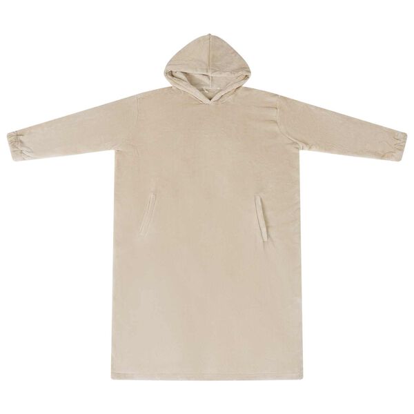 vidaXL Sudadera manta Beige l Franela