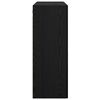 vidaXL Armario de pared 2 pcs Roble Negro 69,5 x 34 x 90 cm