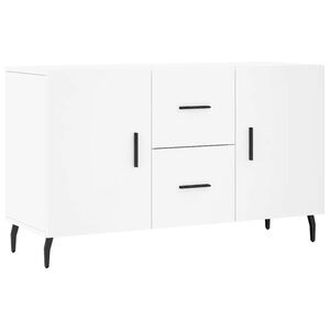vidaXL Aparador de madera de ingenier&iacute;a blanco 100x36x60 cm