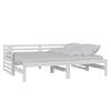 vidaXL Sof&aacute; cama extra&iacute;ble sin colch&oacute;n blanco 2x(90x200) cm