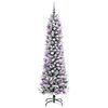 vidaXL Árbol de Navidad artificial 240 cm PVC, Metal y Plástico