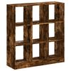 vidaXL Estanter&iacute;a madera de ingenier&iacute;a roble ahumado 102x32x108 cm