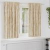 vidaXL Cortinas de Terciopelo 2 pcs Crema 175 x 140 cm Terciopelo