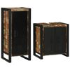 vidaXL Juego de muebles de baño 2 pcs Madera reciclada maciza