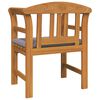 vidaXL Banco con coj&iacute;n Acabado de Aceite Natural 68,5 x 46 x 82,5 cm
