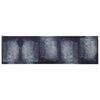 vidaXL Alfombra de cocina Sombra Azul 150 x 45 cm 100% Poliamida