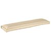 vidaXL Juego de cojines de paleta 2 pcs Beige 150 x 40 x 8 cm
