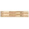 vidaXL Estantes flotantes 2 uds madera acacia sin tratar 160x30x4 cm