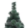 vidaXL &Aacute;rbol de Navidad artificial preiluminado con set de bolas Verde
