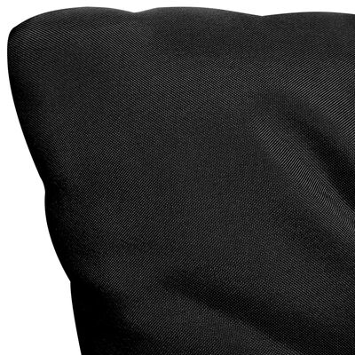 vidaXL Cojín para balancín tela negro y gris 120 cm