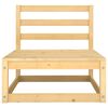 vidaXL Juego de muebles de jard&iacute;n 8 piezas madera maciza de pino