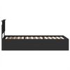vidaXL Estructura de cama Negro 100 x 200 cm Madera de ingenier&iacute;a