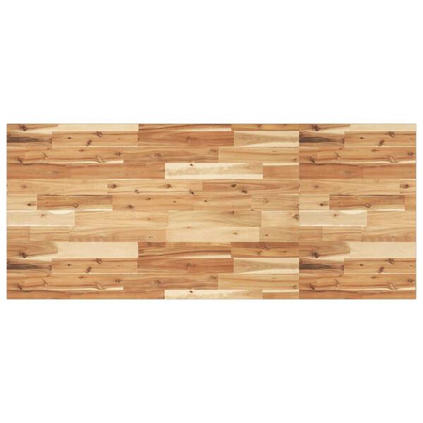 vidaXL Tablero escritorio madera maciza acacia sin tratar 120x60x2 cm