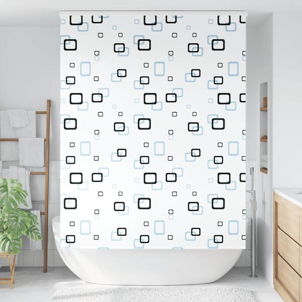 vidaXL Estor enrollable para ducha casete tela 150x240 cm ancho 146 cm