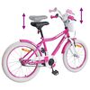 vidaXL Bicicleta Infantil 20 Pulgadas para 6-11 a&ntilde;os Rosa