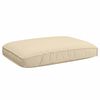 vidaXL Juego de Cojines 3 pcs Beige Tela Oxford