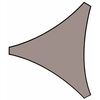 Perel Toldo de vela triangular 3,6 m gris topo GSS3360TA