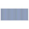 vidaXL Toldo Retr&aacute;ctil Azul y 350 x 250 cm Poli&eacute;ster y Aluminio